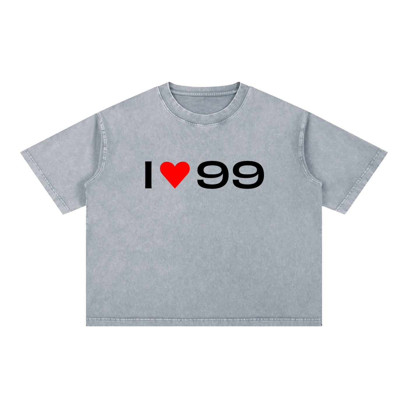 I <3 99 Boxy Cotton T-Shirt