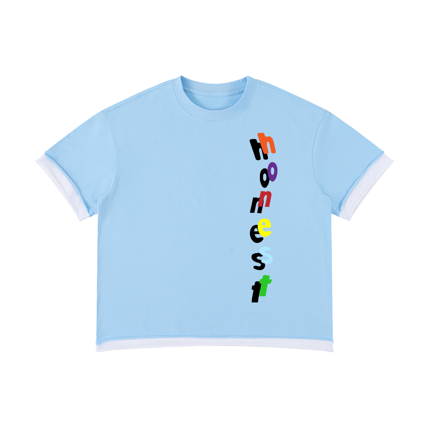 Honest Color Theory Double Tee