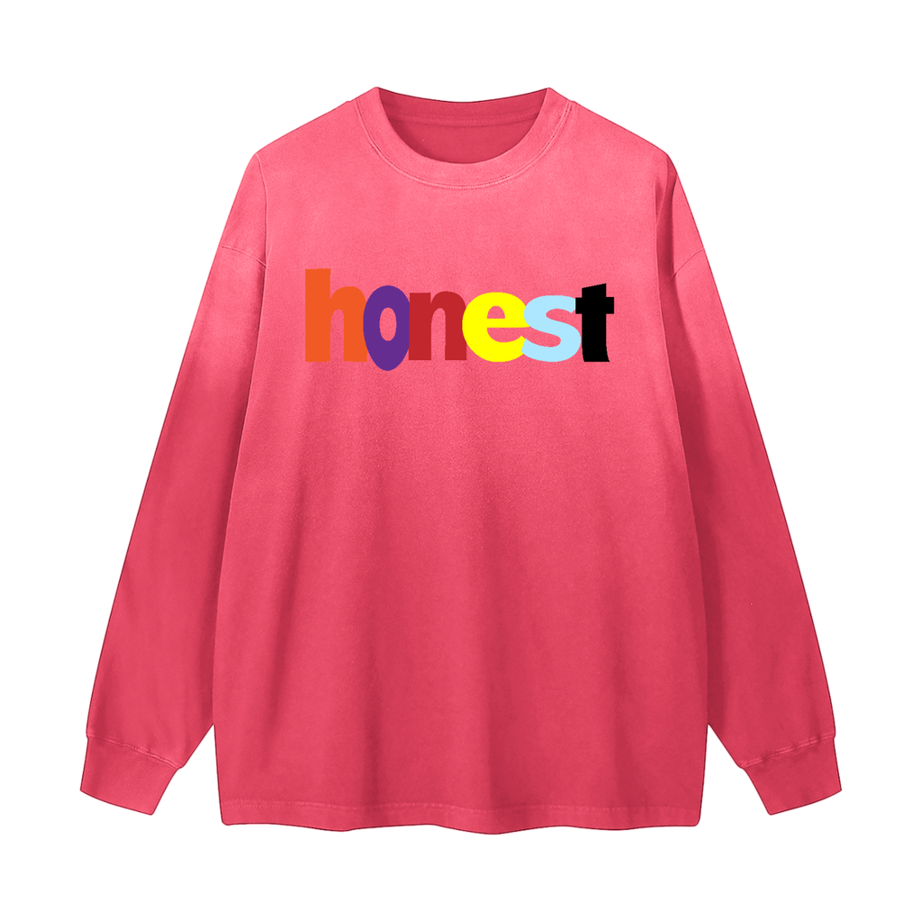 Honest Gradient Long-sleeve Tee