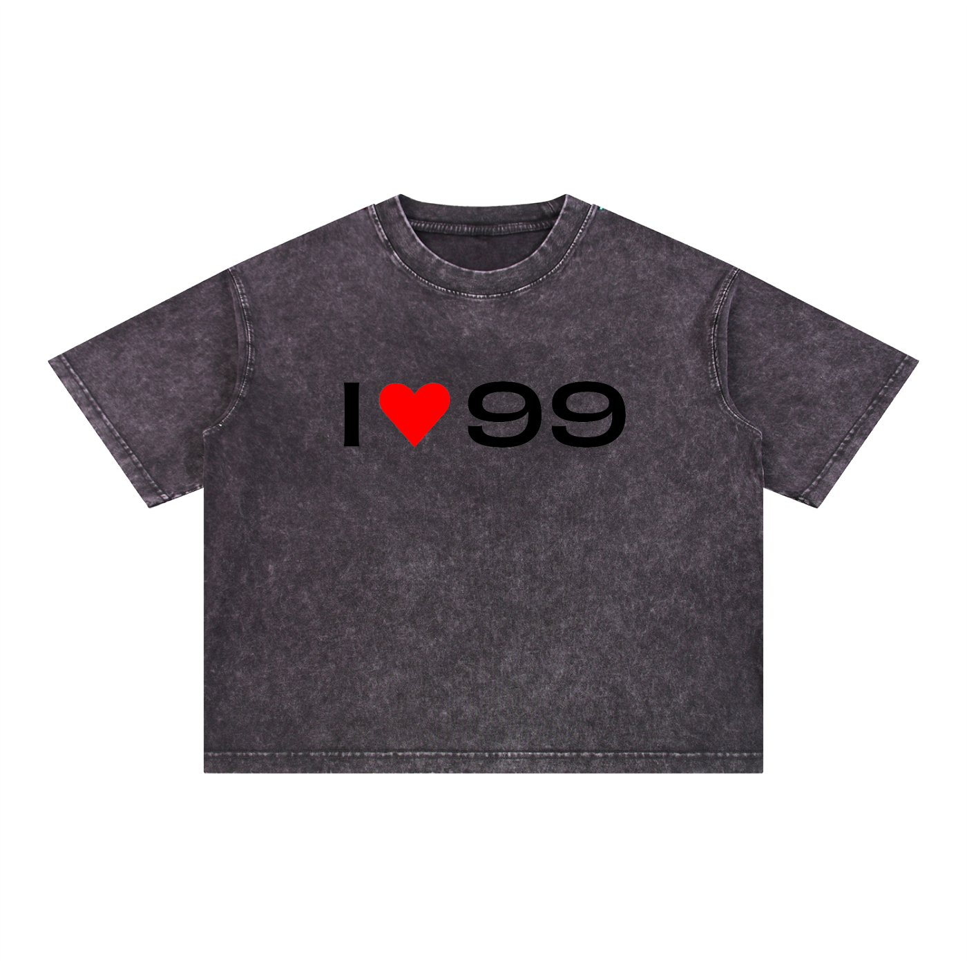 I <3 99 Boxy Cotton T-Shirt