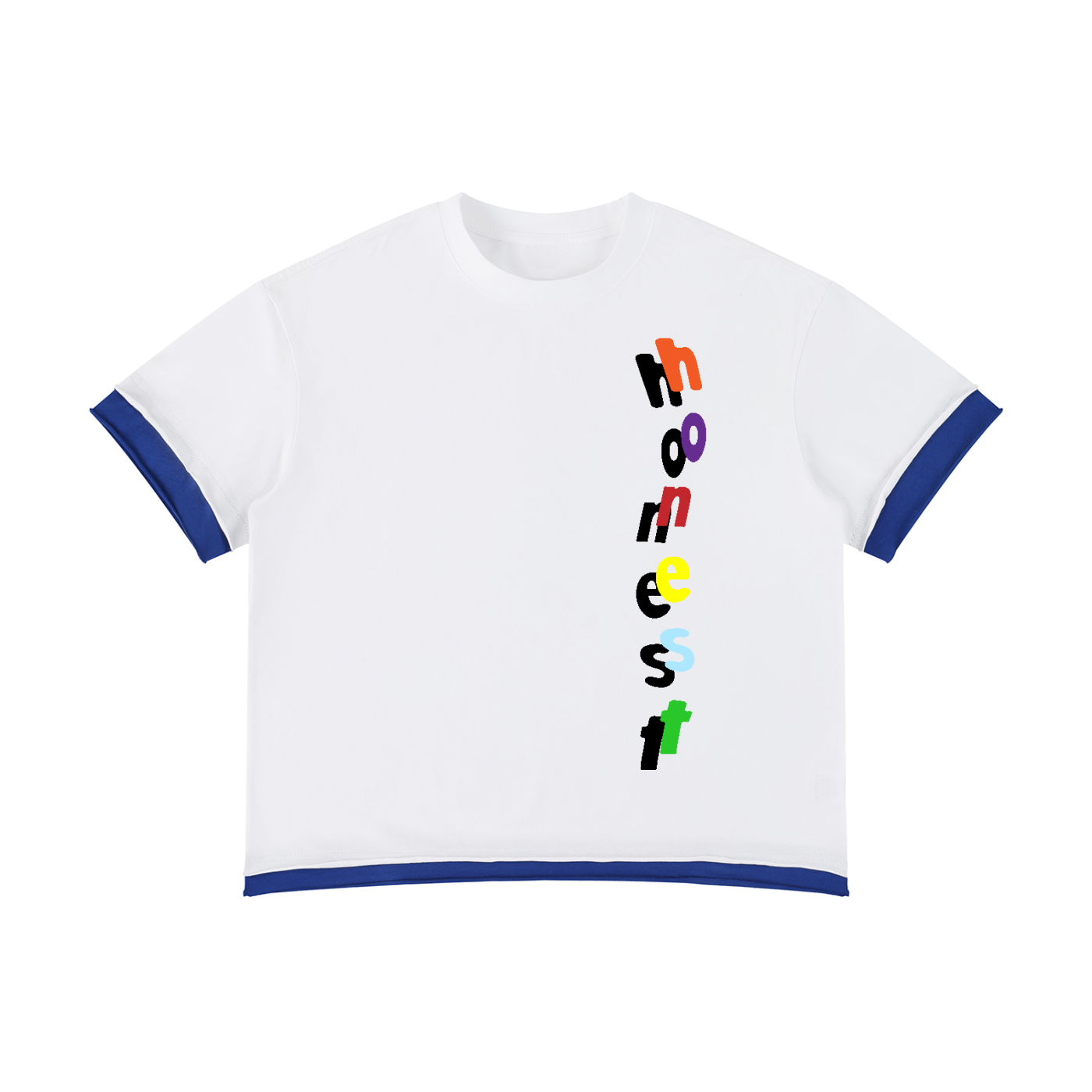 Honest Color Theory Double Tee