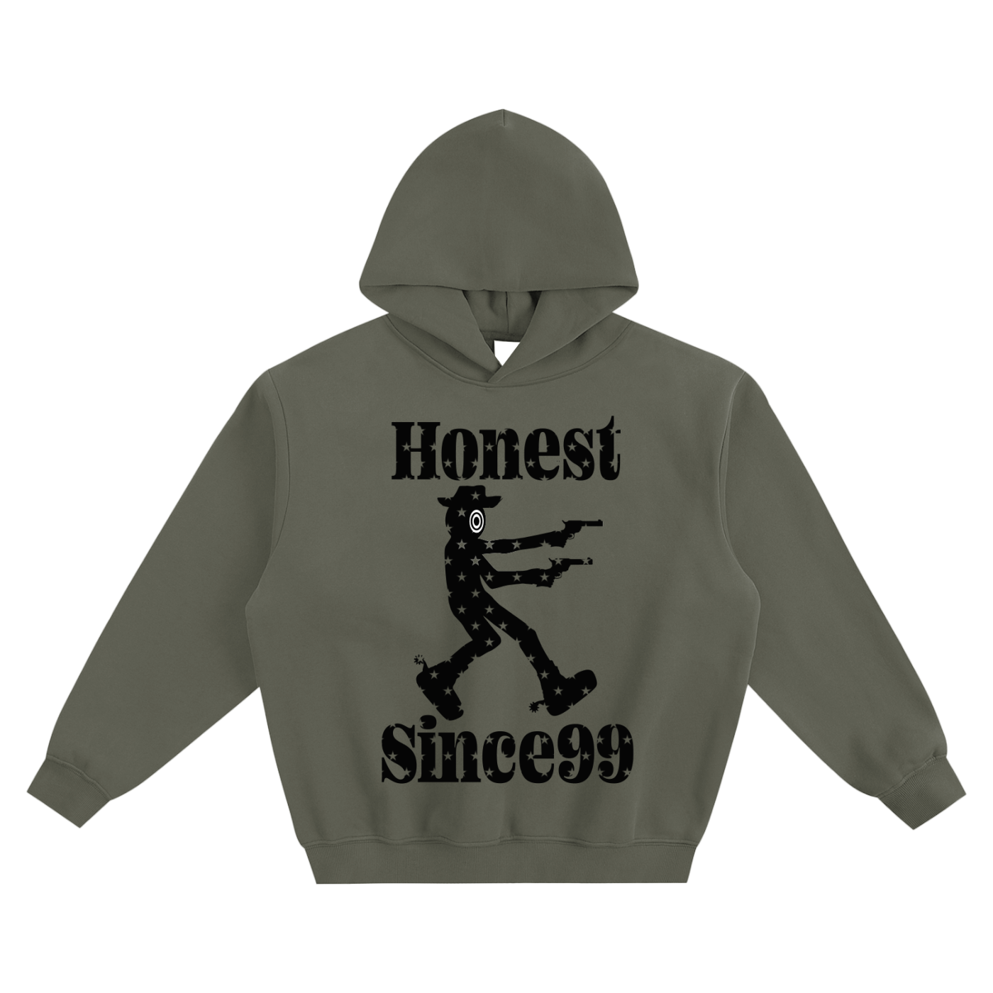 Honest x Since99 Fleeced Boxy Hoodie