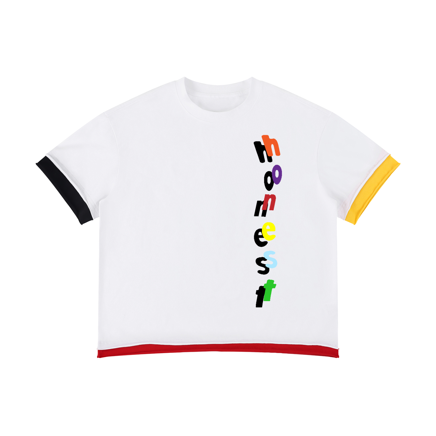 Honest Color Theory Double Tee