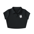 Honest Corp. V-Neck Crop Top
