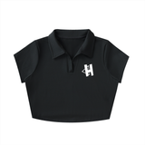 Honest Corp. V-Neck Crop Top