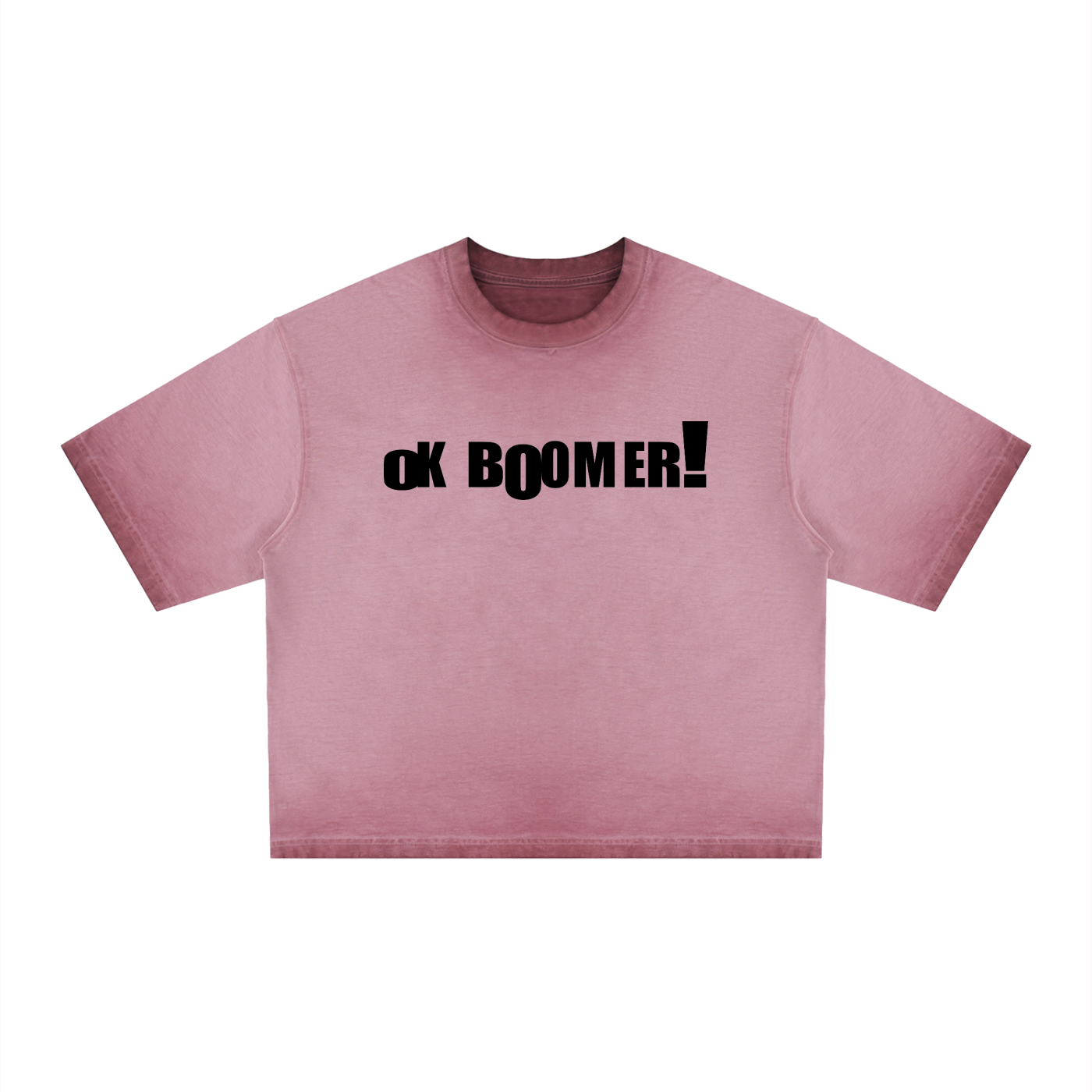 OK BOOMER! Dyed Boxy T-Shirt
