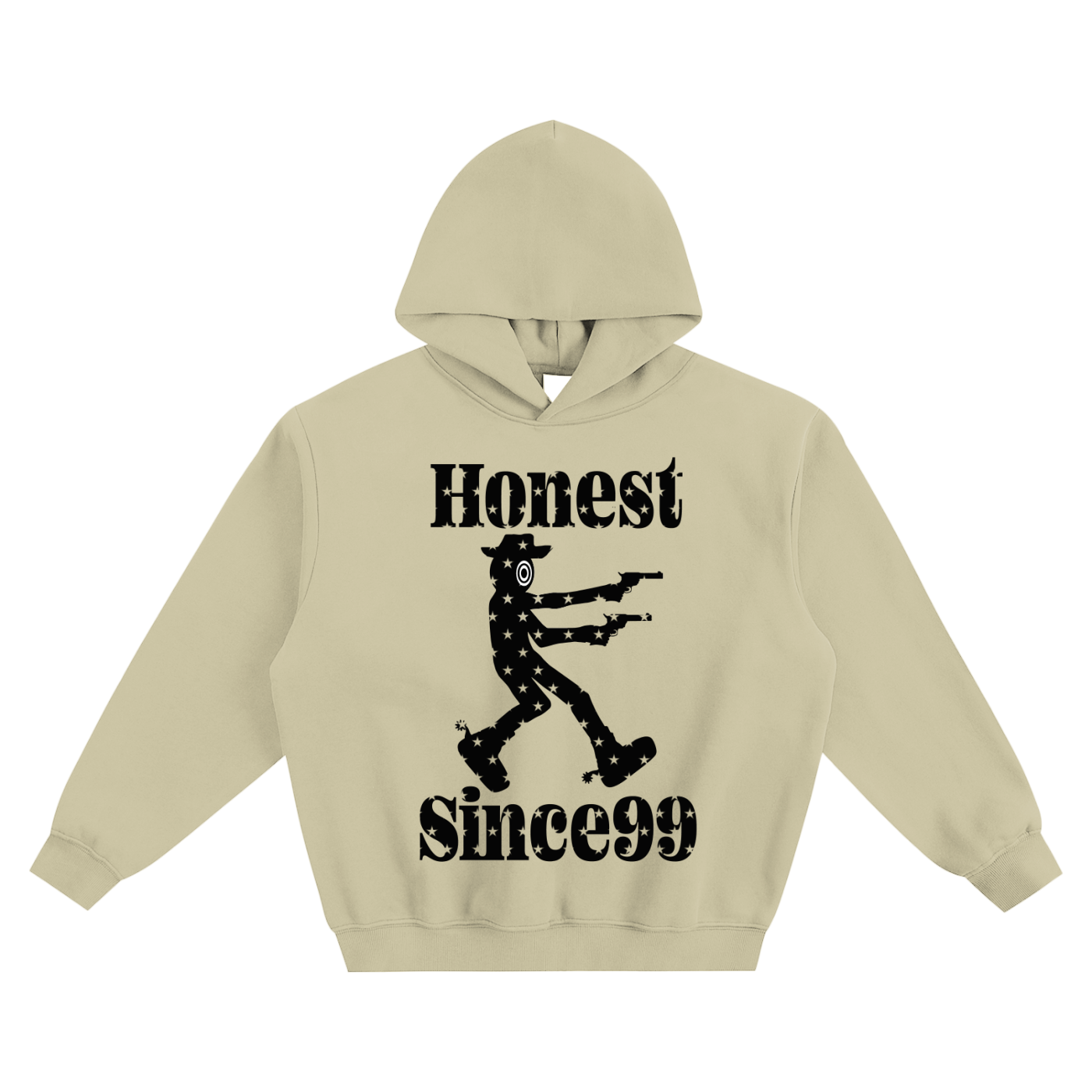 Honest x Since99 Fleeced Boxy Hoodie