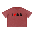 I <3 99 Boxy Cotton T-Shirt