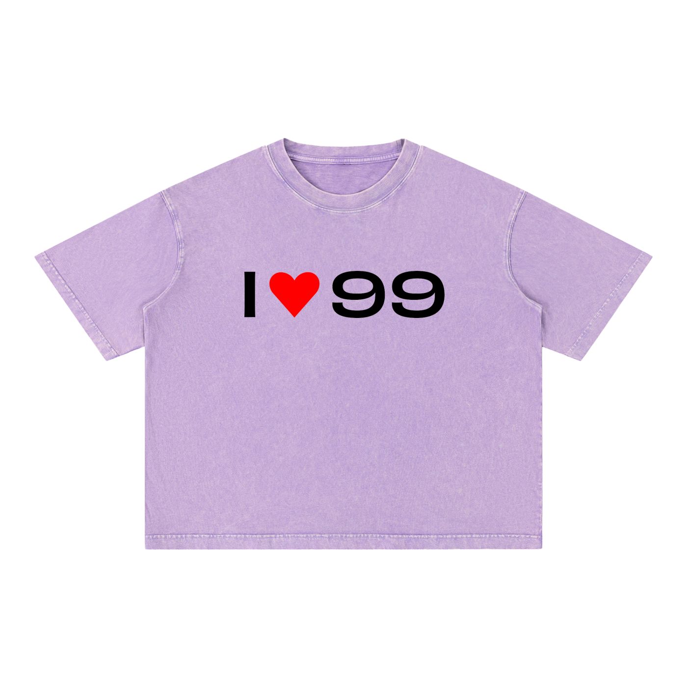 I <3 99 Boxy Cotton T-Shirt