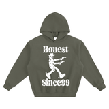 Honest x Since99 Fleeced Boxy Hoodie
