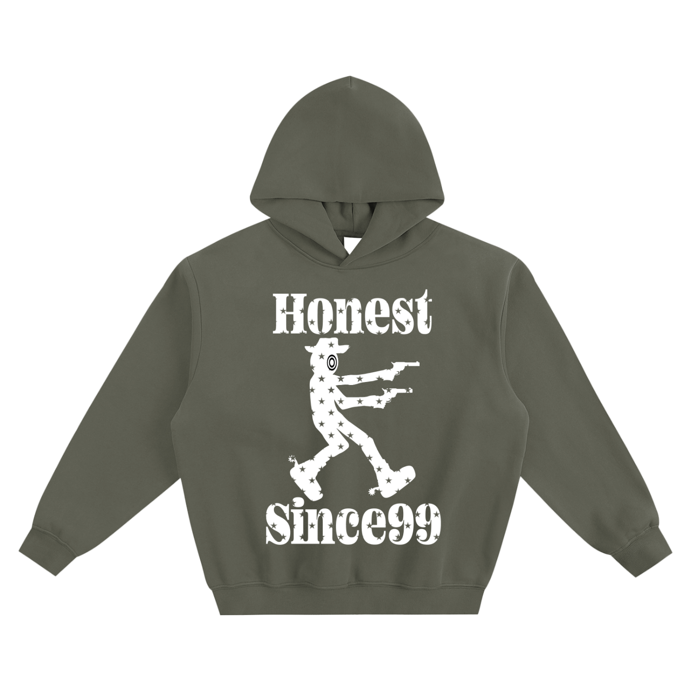 Honest x Since99 Fleeced Boxy Hoodie