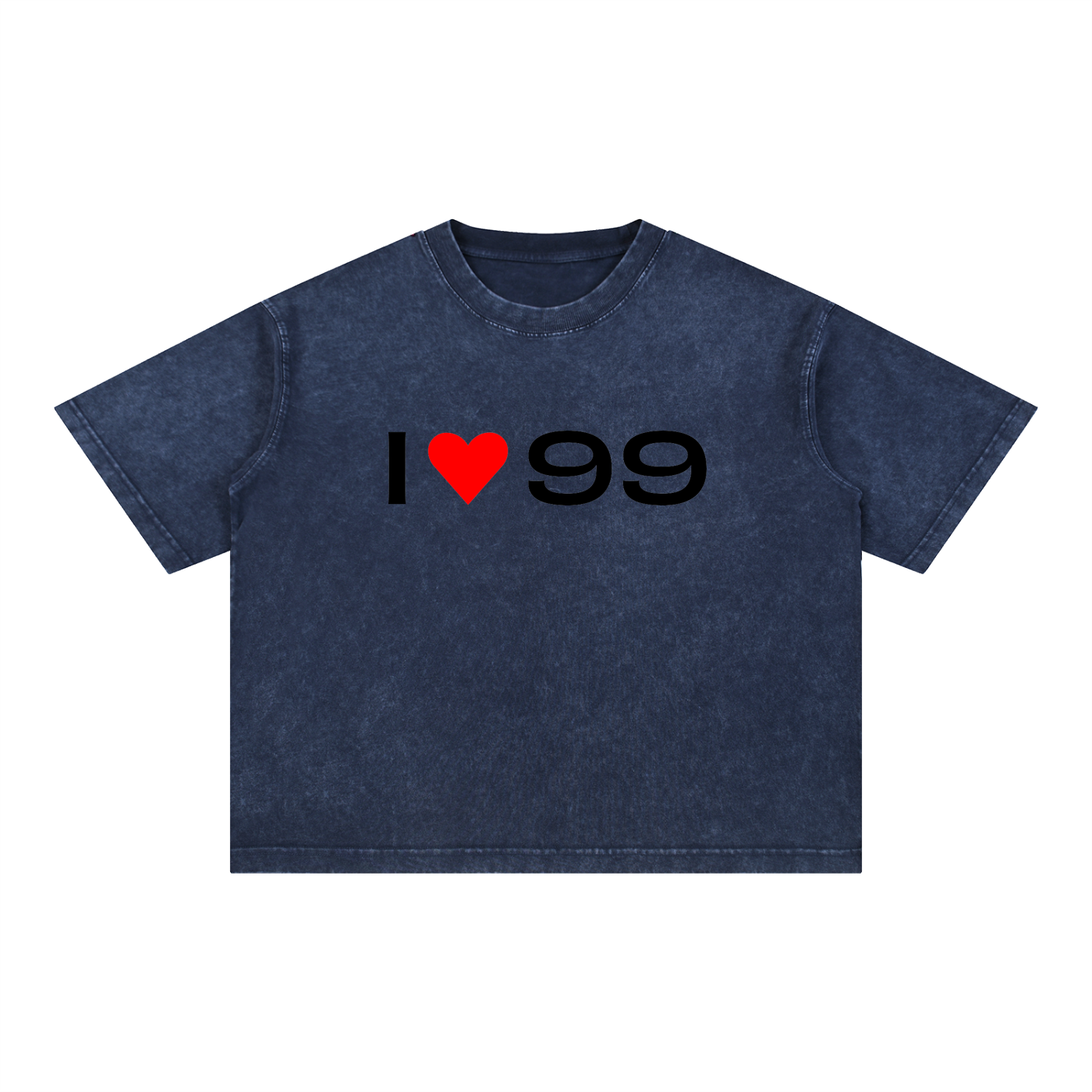I <3 99 Boxy Cotton T-Shirt
