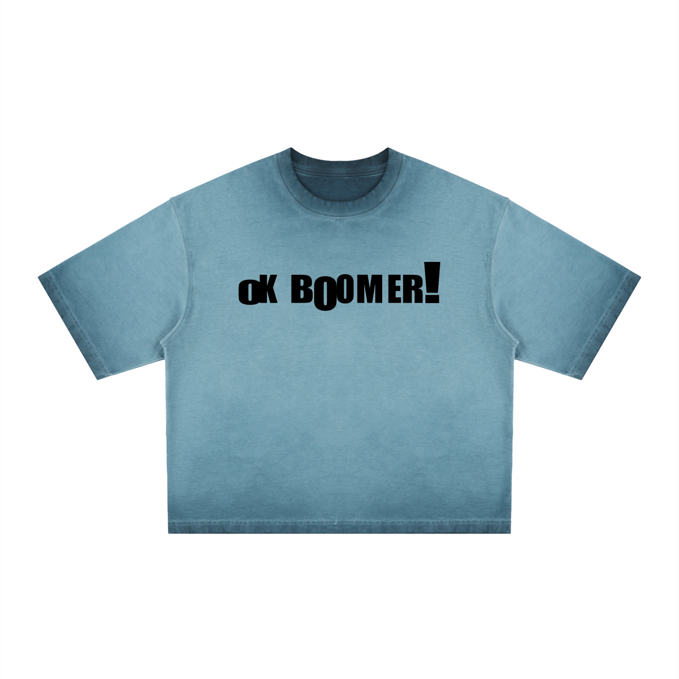 OK BOOMER! Dyed Boxy T-Shirt