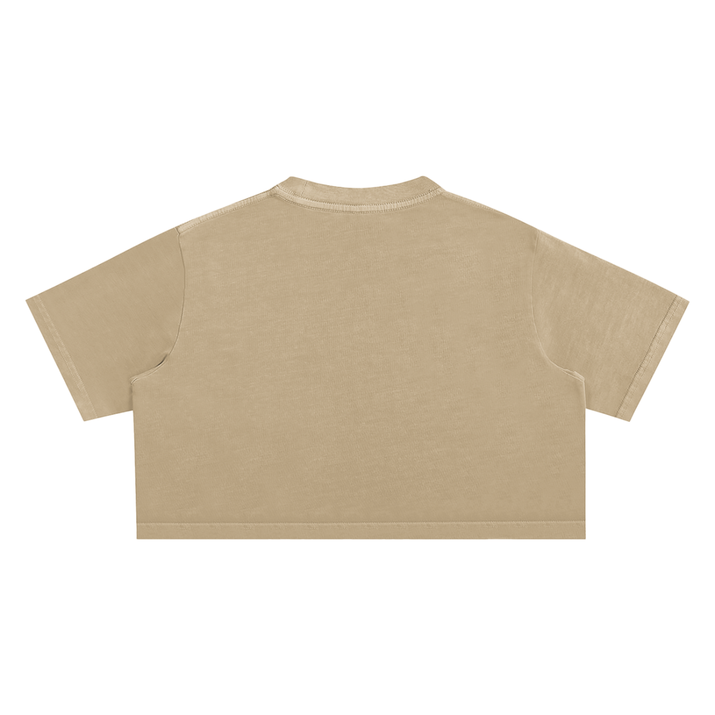 Honest Corp. Snow Washed Crop Top
