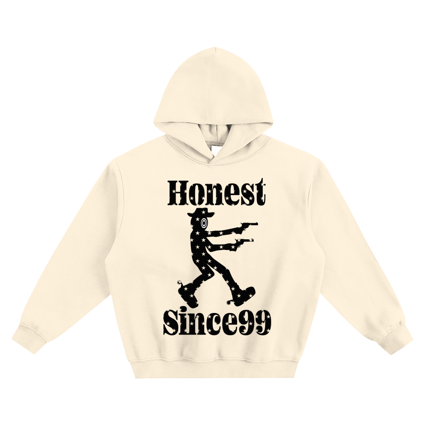 Honest x Since99 Fleeced Boxy Hoodie