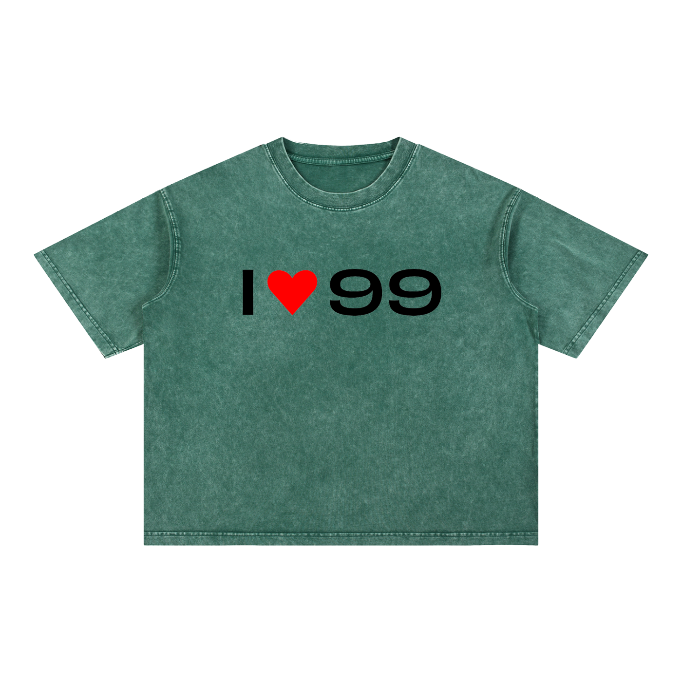 I <3 99 Boxy Cotton T-Shirt
