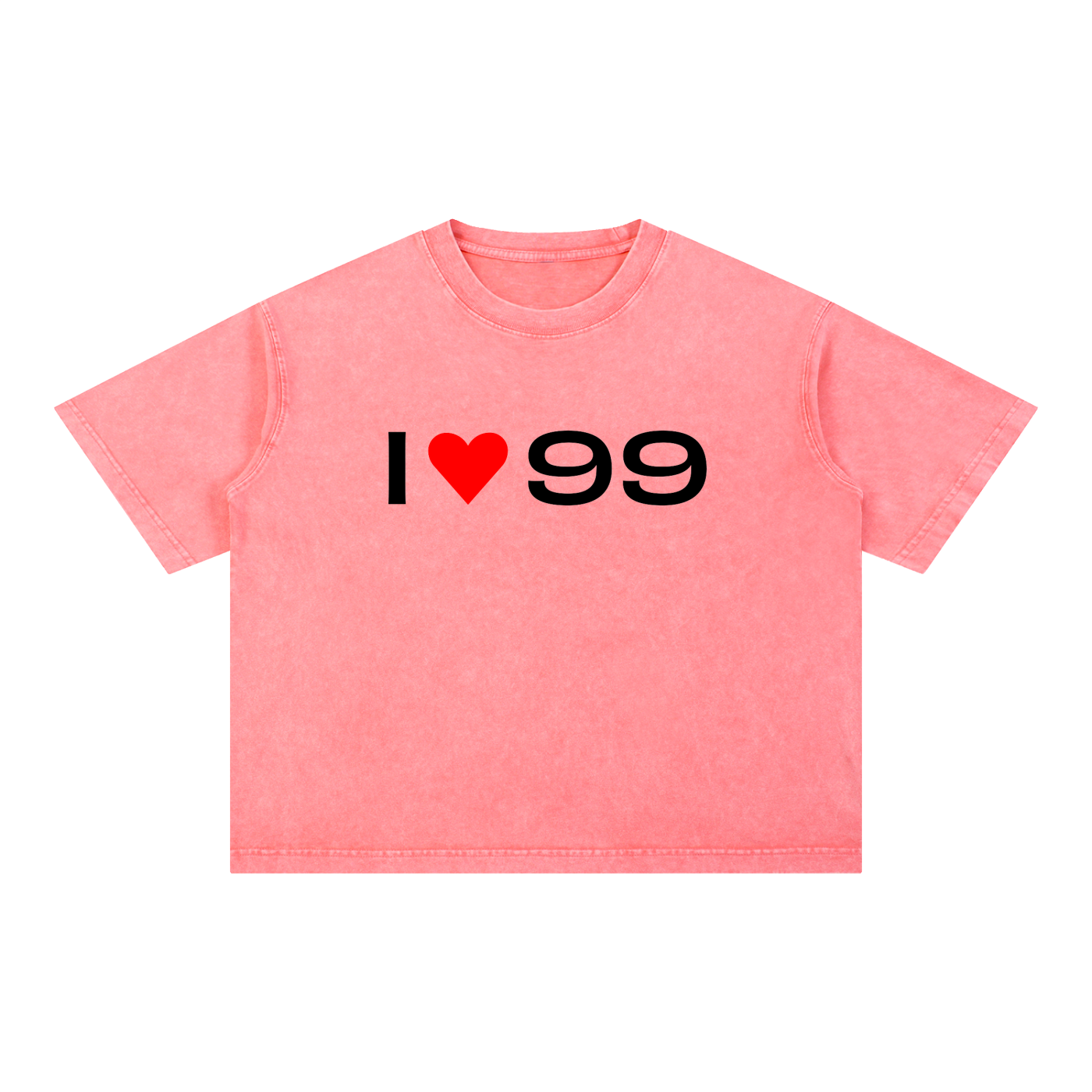 I <3 99 Boxy Cotton T-Shirt